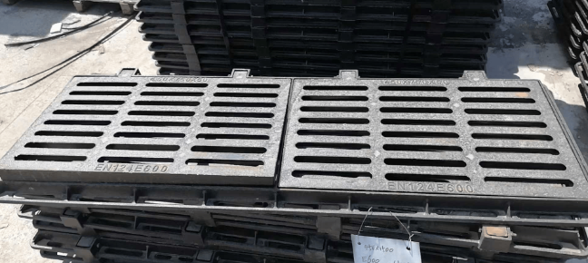 安龙球墨铸铁连体双篦展示